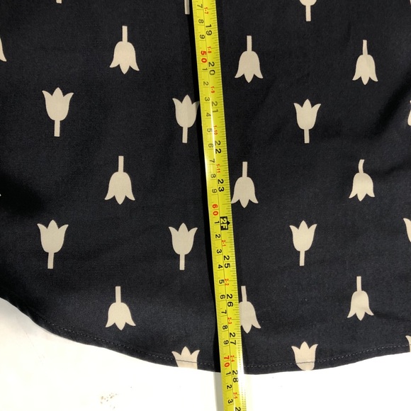 41Hawthorn Stitch Fix Blouse Blue White Small - Picture 4 of 7